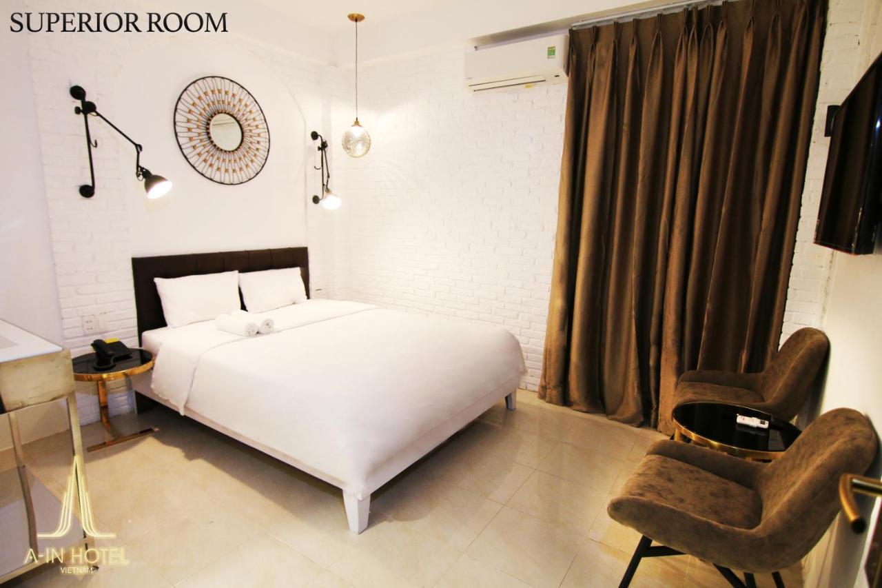 A In Hotel Glamour Ho Chi Minh-staden Exteriör bild