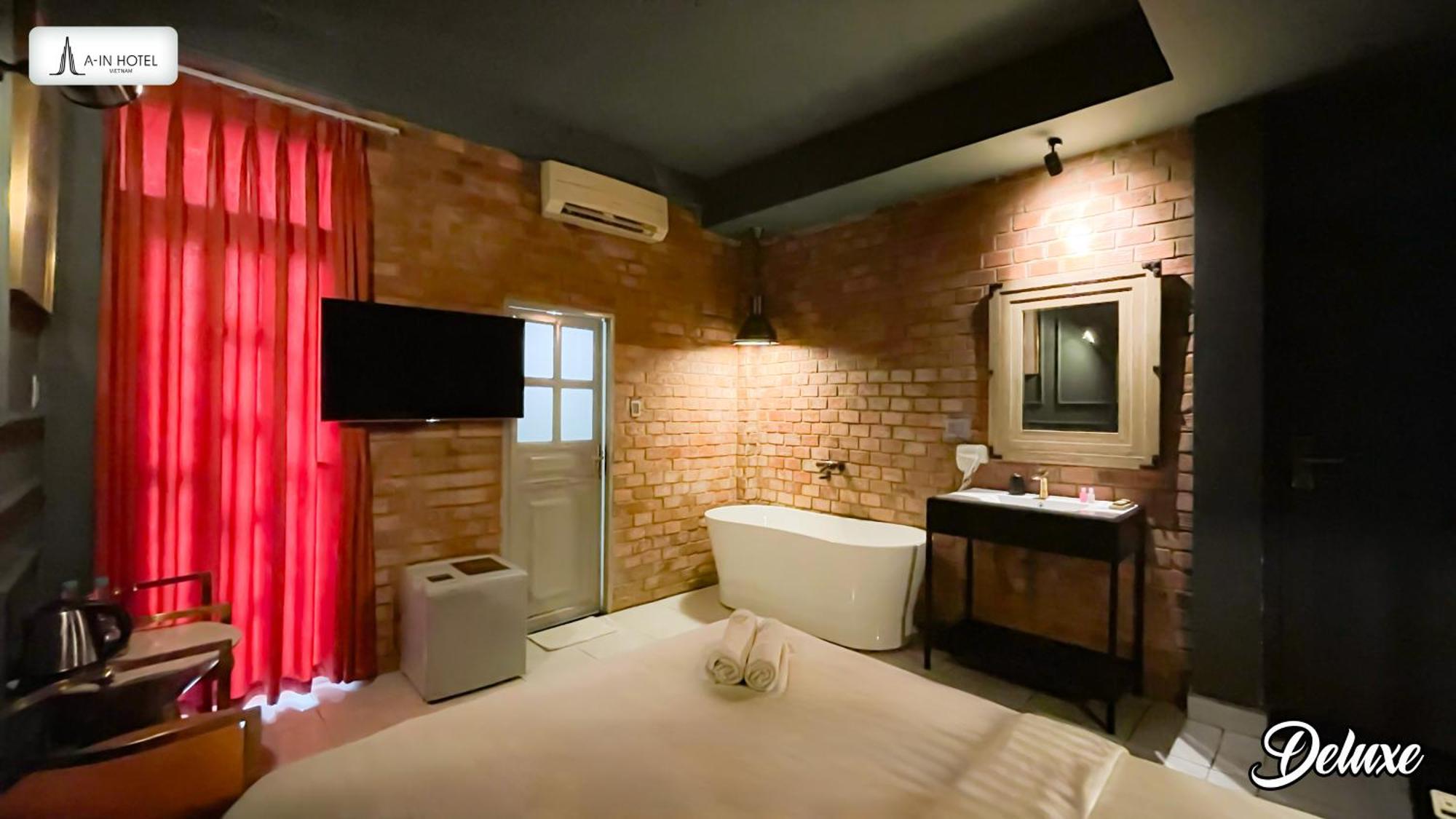 A In Hotel Glamour Ho Chi Minh-staden Exteriör bild