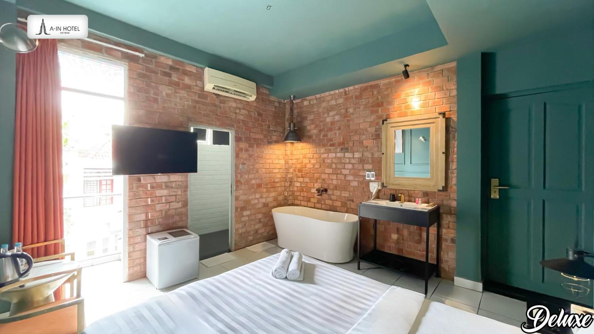 A In Hotel Glamour Ho Chi Minh-staden Exteriör bild