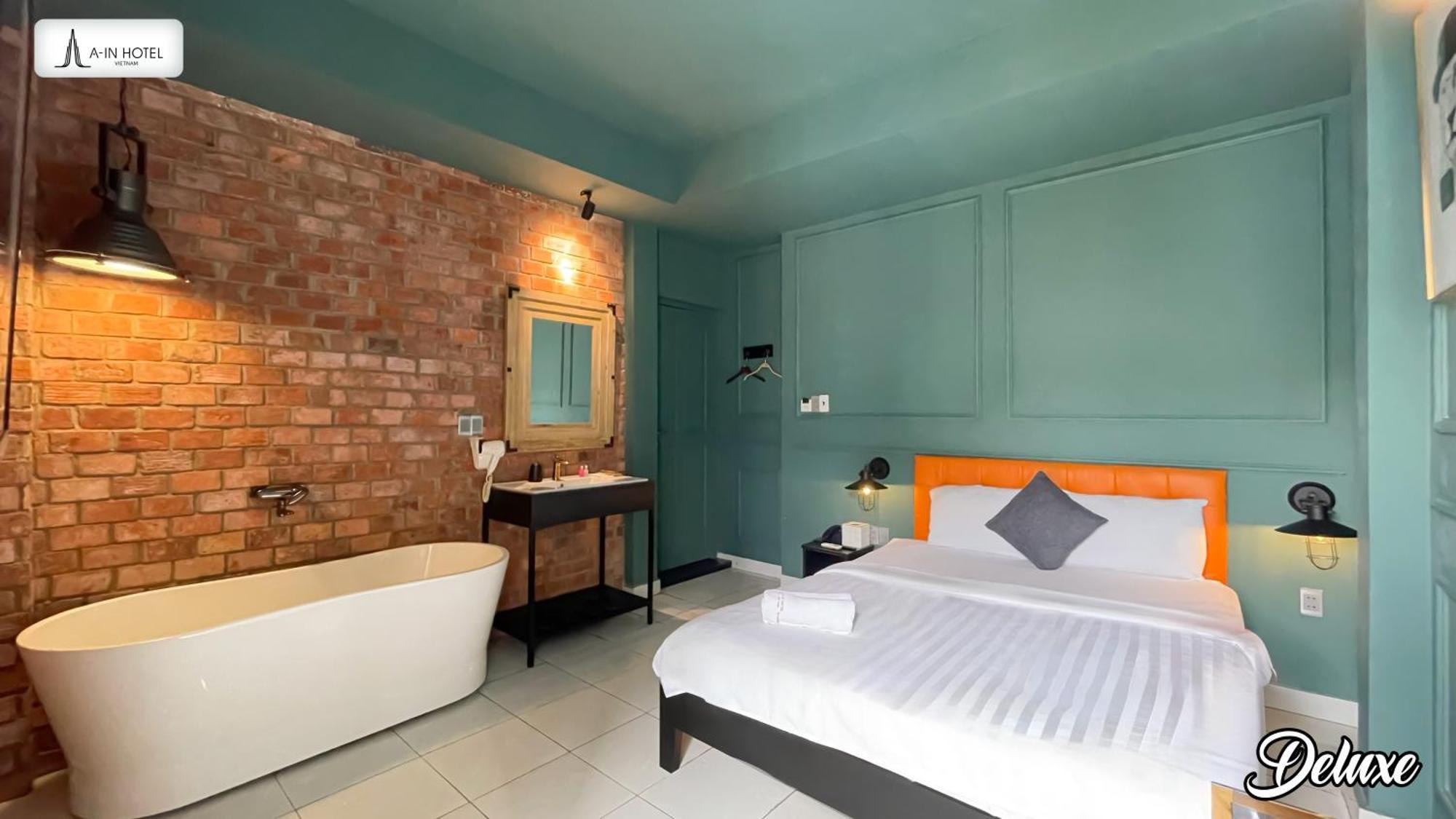 A In Hotel Glamour Ho Chi Minh-staden Exteriör bild