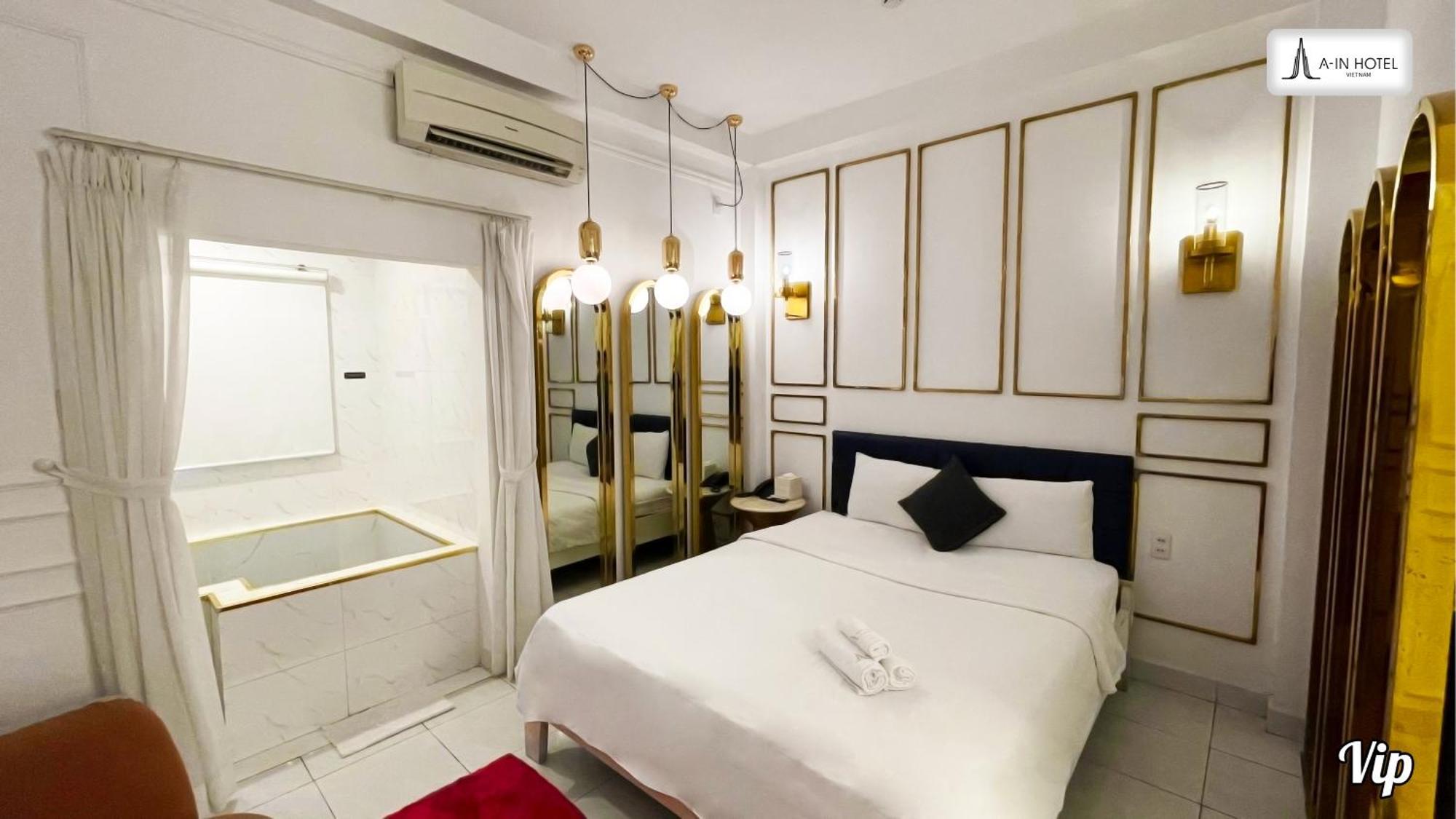 A In Hotel Glamour Ho Chi Minh-staden Exteriör bild