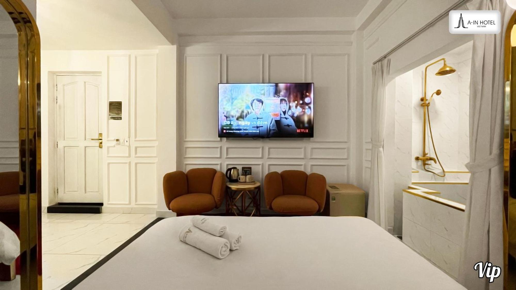 A In Hotel Glamour Ho Chi Minh-staden Exteriör bild
