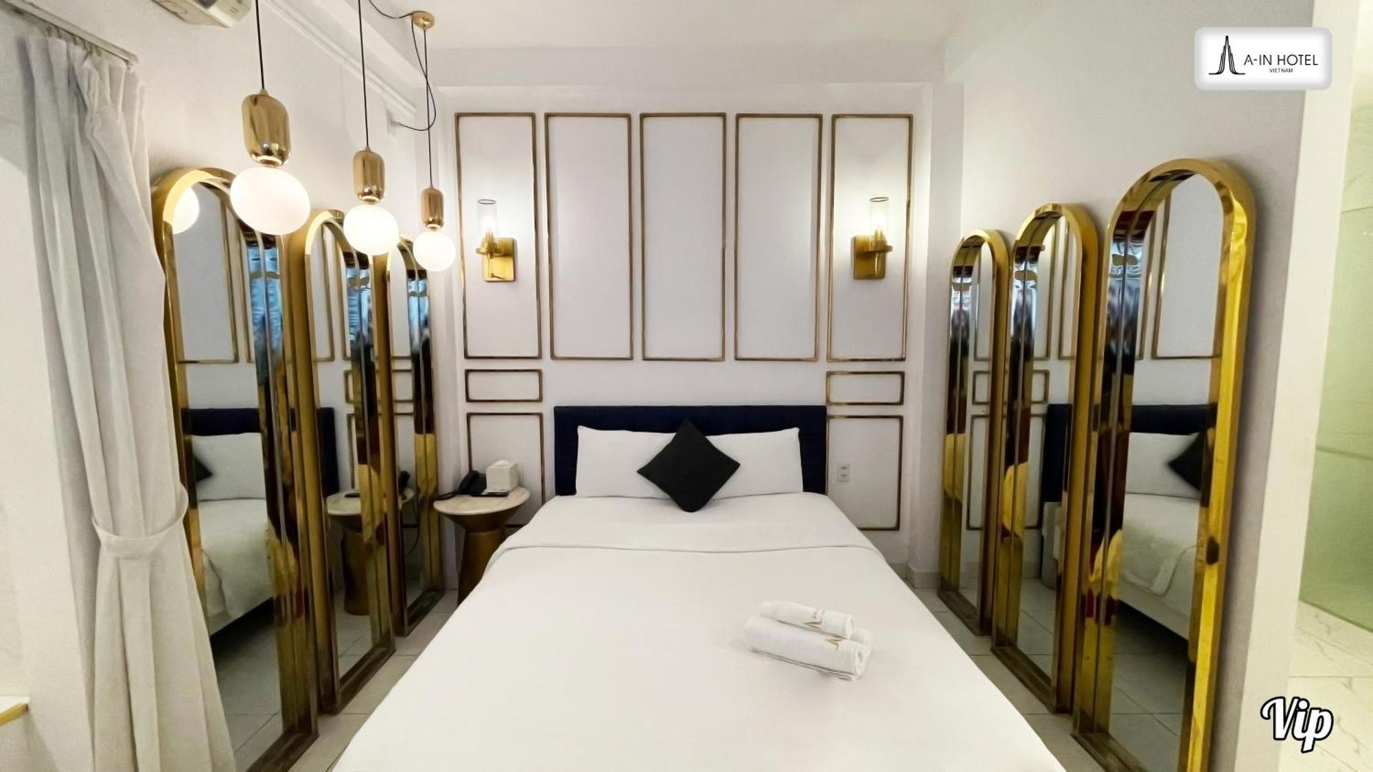 A In Hotel Glamour Ho Chi Minh-staden Exteriör bild