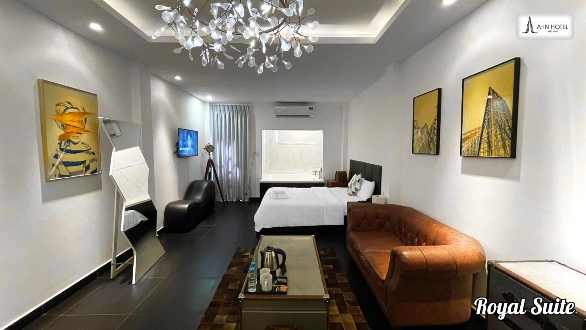 A In Hotel Glamour Ho Chi Minh-staden Exteriör bild