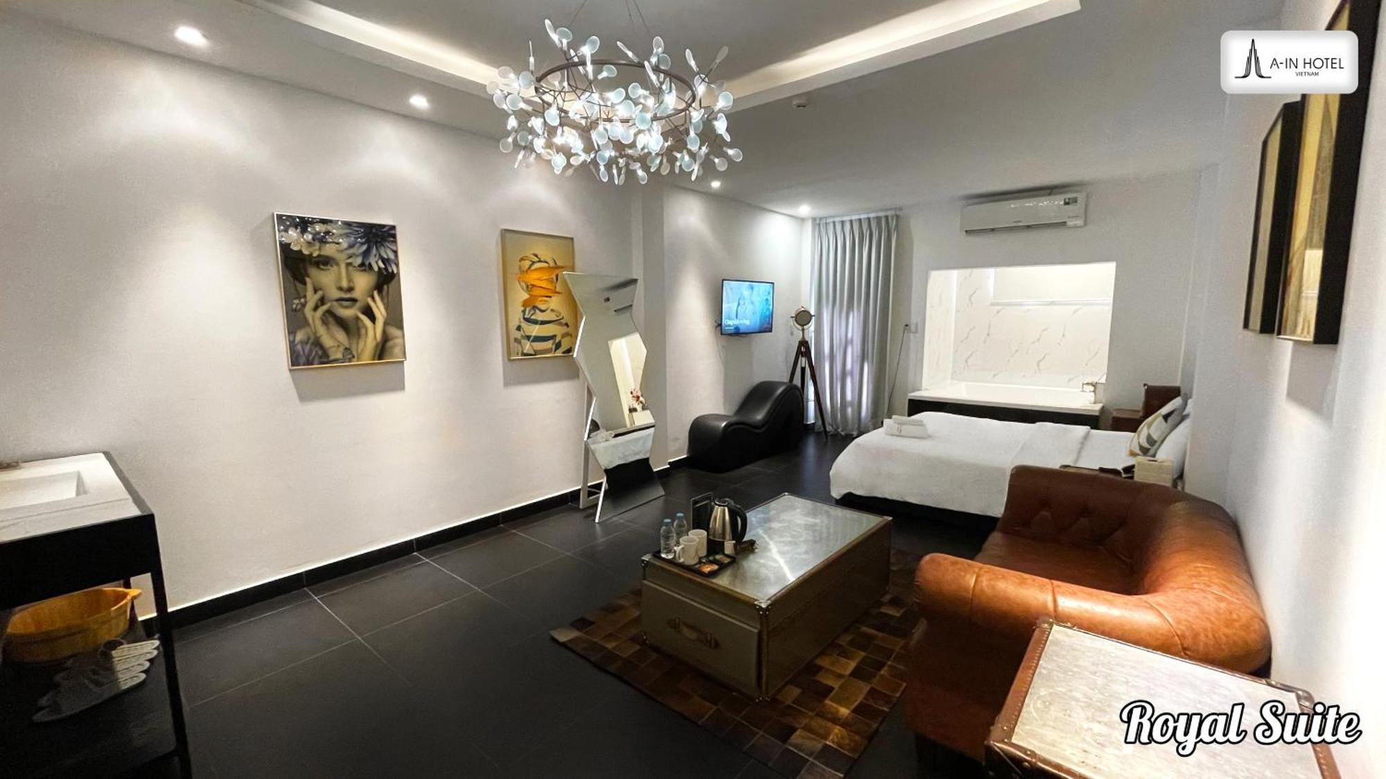 A In Hotel Glamour Ho Chi Minh-staden Exteriör bild