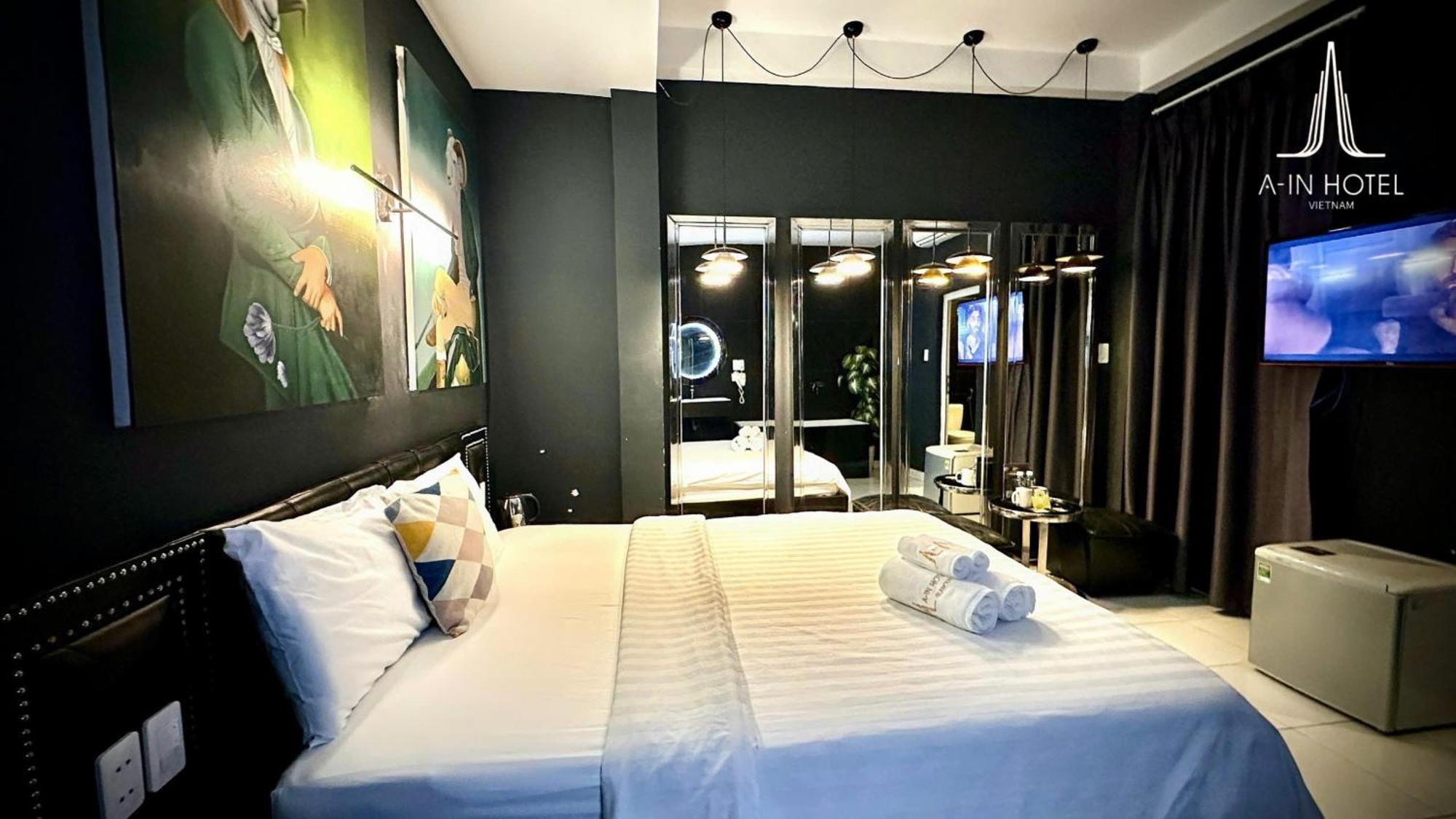 A In Hotel Glamour Ho Chi Minh-staden Exteriör bild