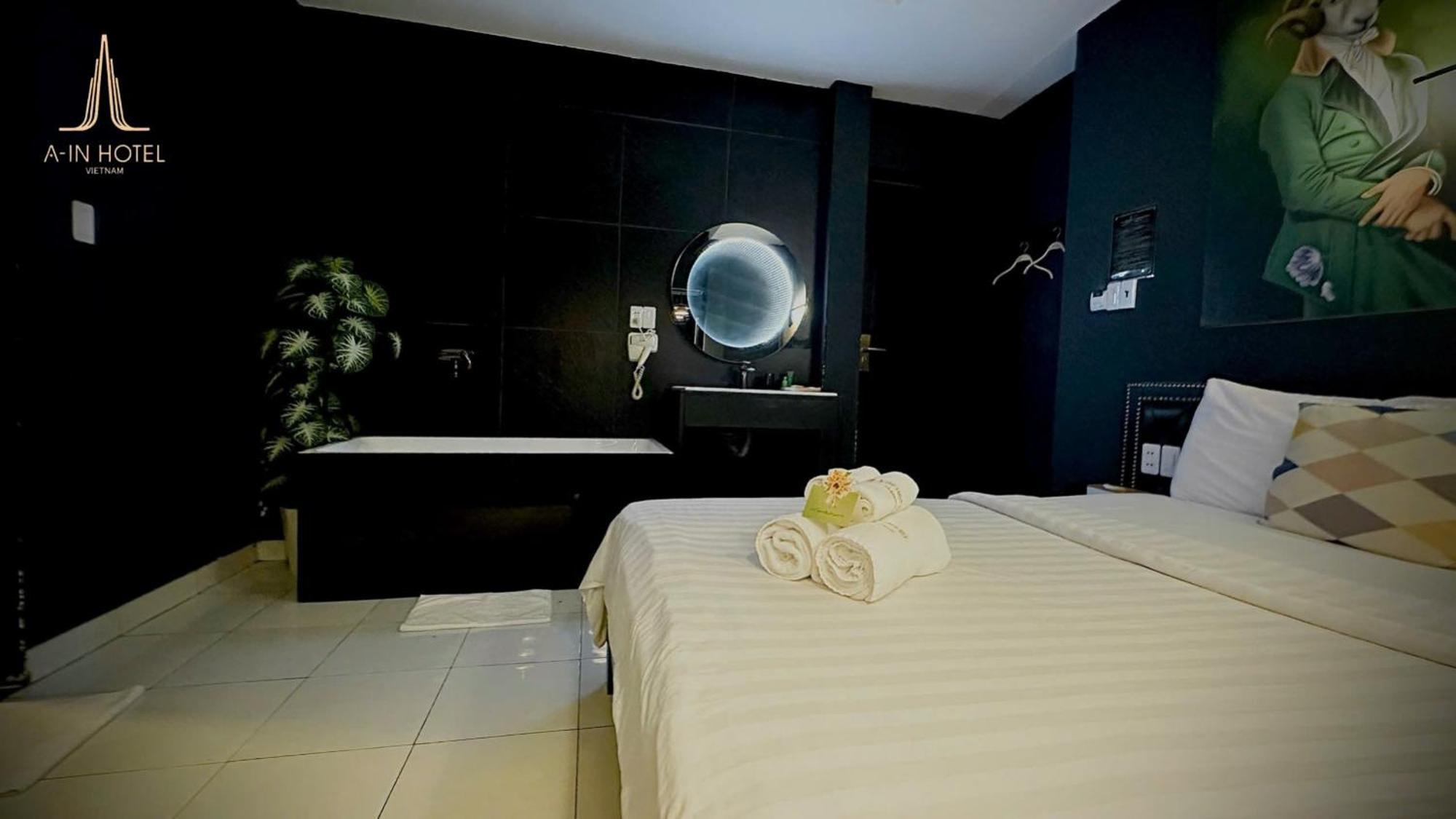 A In Hotel Glamour Ho Chi Minh-staden Exteriör bild