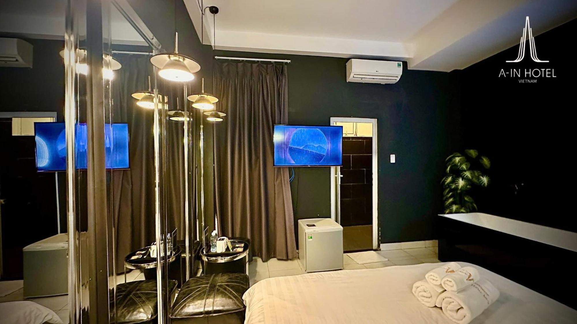 A In Hotel Glamour Ho Chi Minh-staden Exteriör bild
