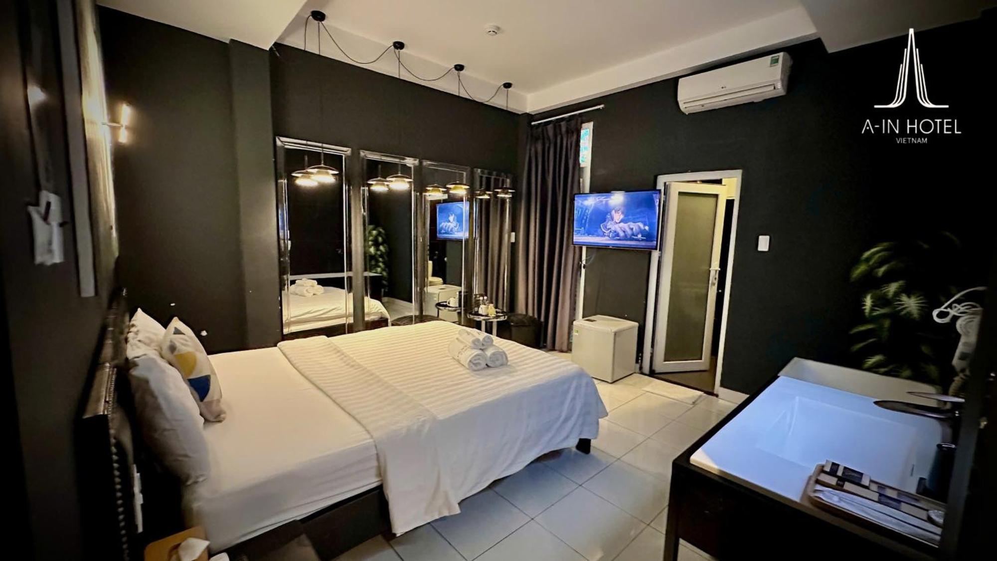 A In Hotel Glamour Ho Chi Minh-staden Exteriör bild
