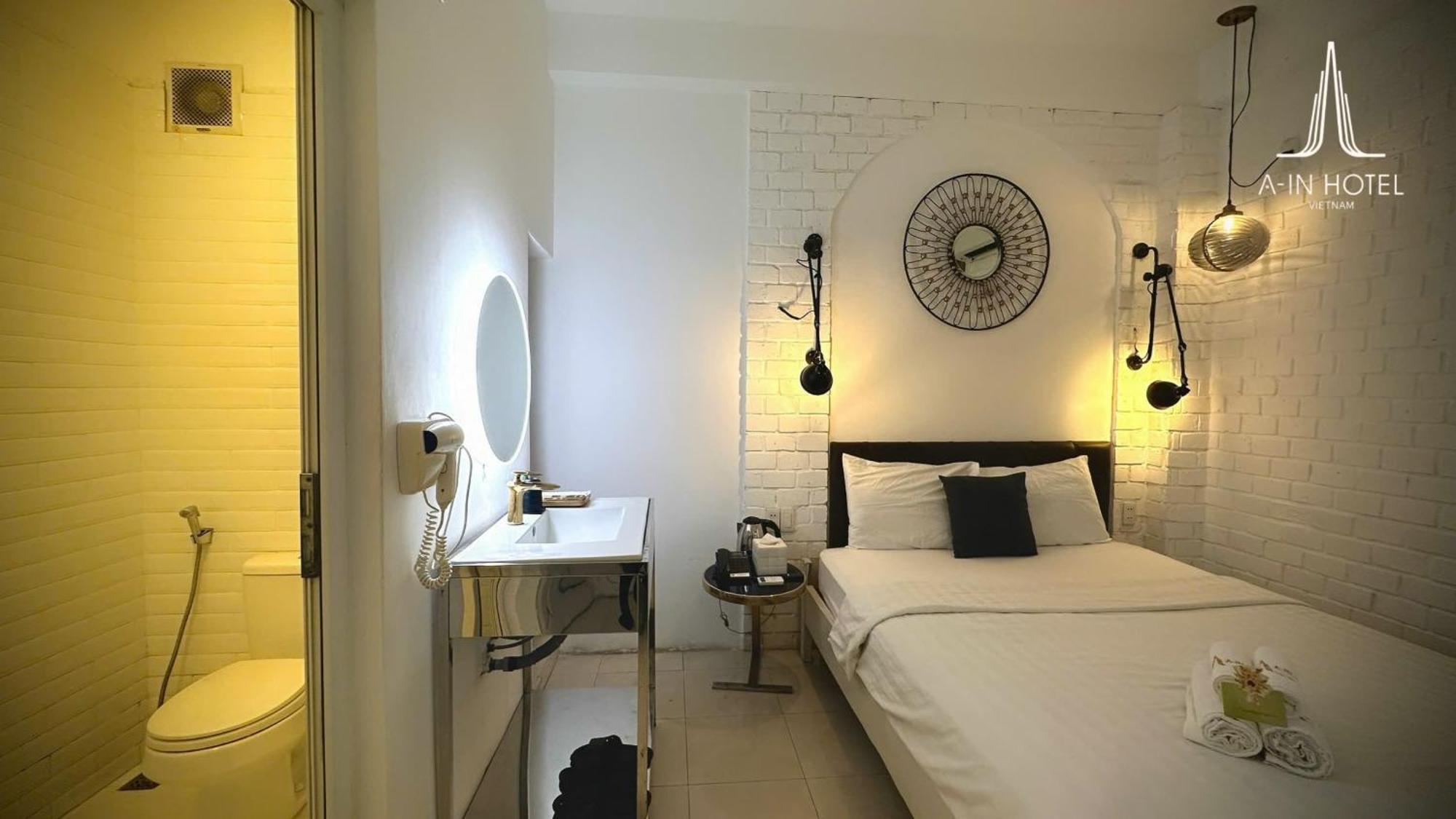 A In Hotel Glamour Ho Chi Minh-staden Exteriör bild