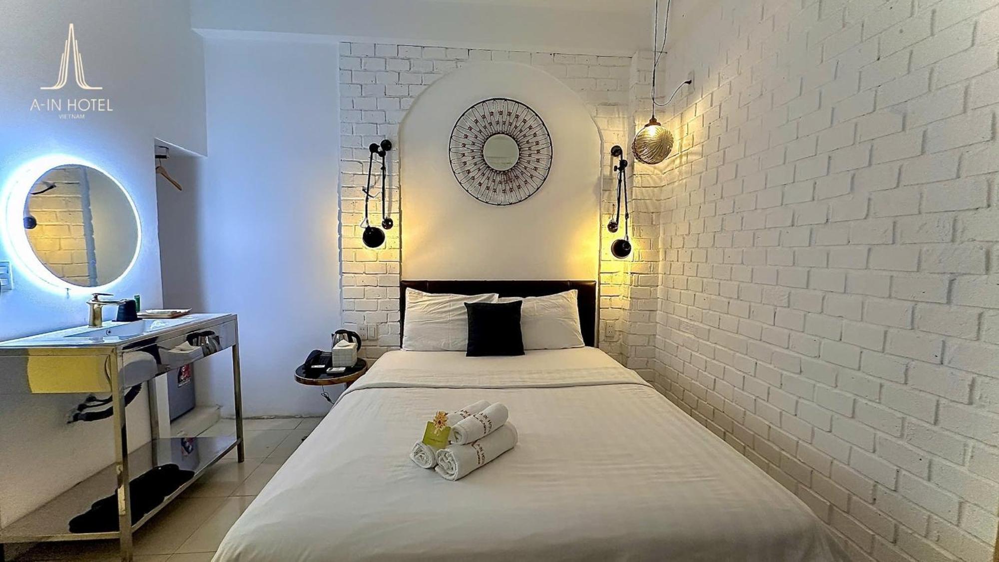 A In Hotel Glamour Ho Chi Minh-staden Exteriör bild