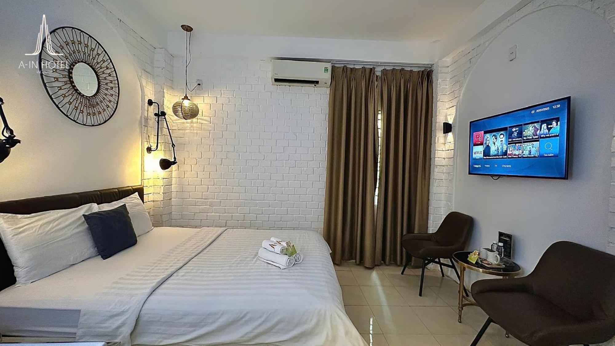 A In Hotel Glamour Ho Chi Minh-staden Exteriör bild