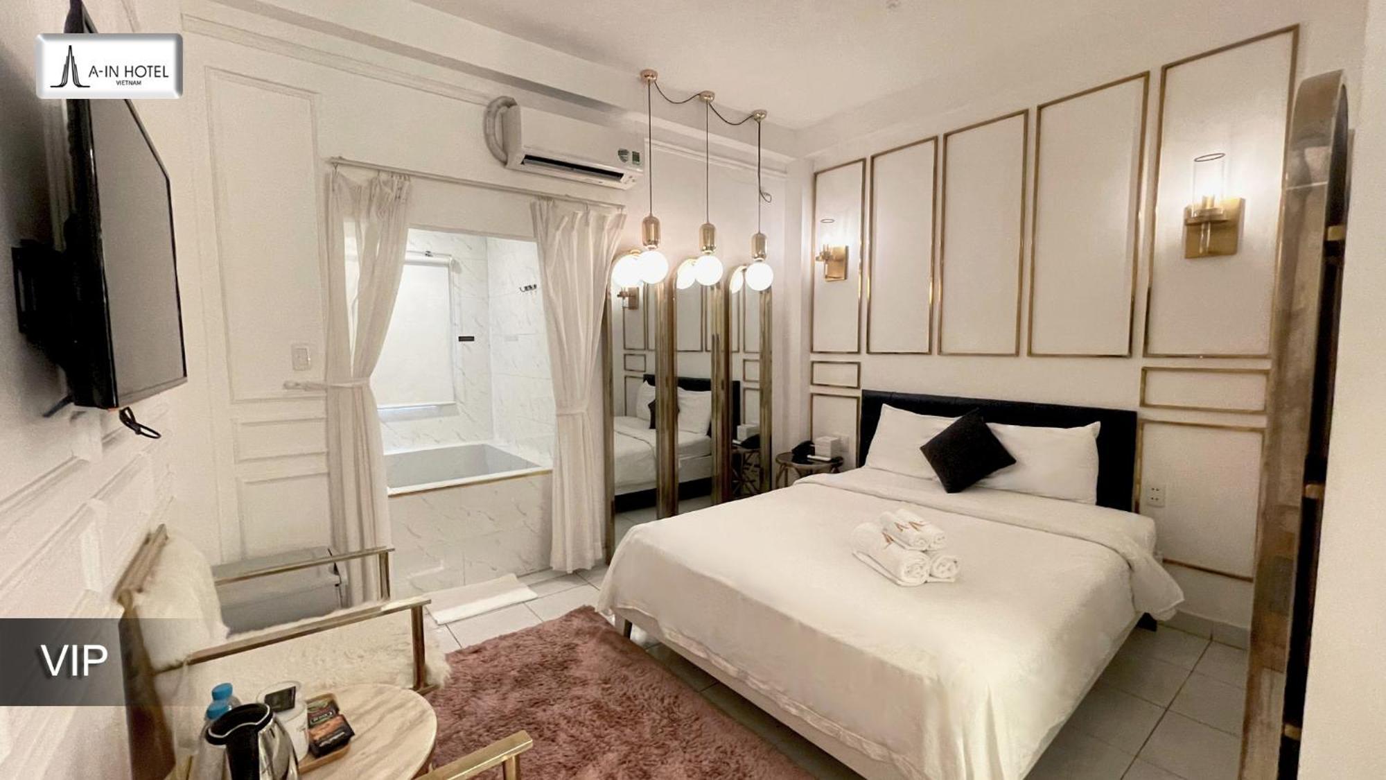 A In Hotel Glamour Ho Chi Minh-staden Exteriör bild